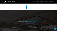 Desktop Screenshot of estudiocavallero.com